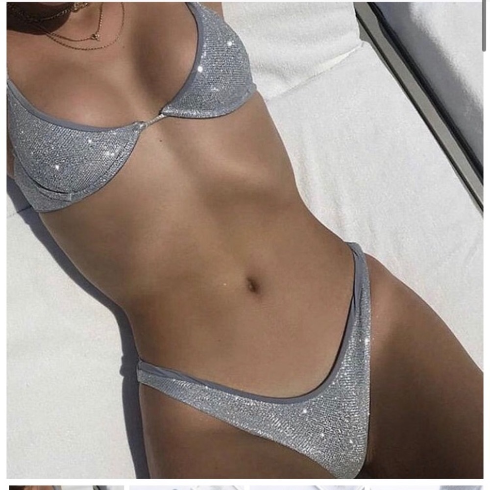 Brazilian swimwear sparkly bikini